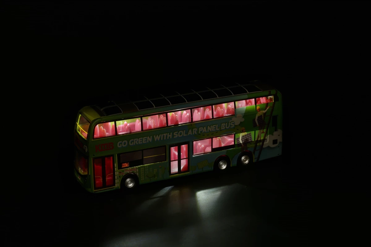 Tiny City Die-cast Model Car - KMB ADL E500 MMC 12m Solar-Powered Bus (215X)