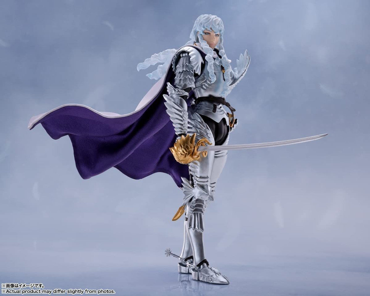 Bandai S.H.Figuarts Griffith Falcon of Light Figure (Berserk) Action Figure Set