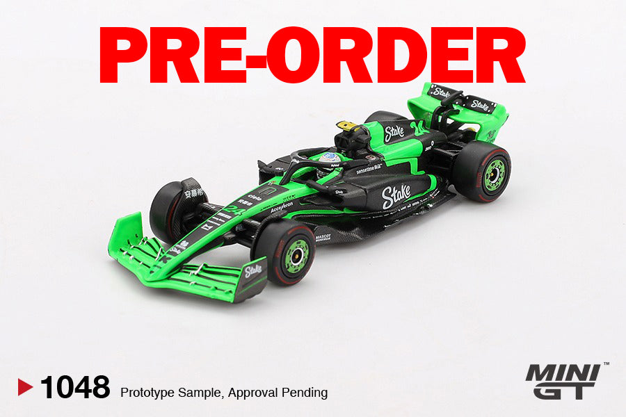 (Pre-order) Mini GT #1048 Kick Sauber C44 #24 Guanyu Zhou 2024 F1 Chinese GP