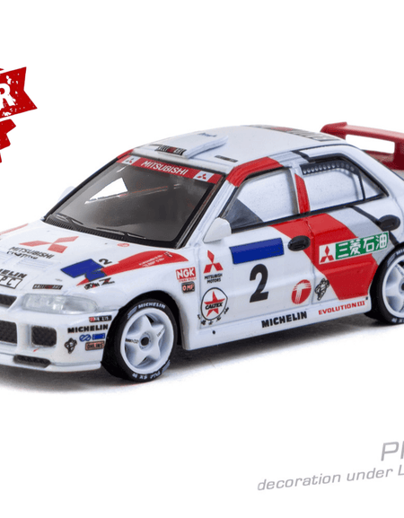 (Pre-order) Tarmac Works 1/64 Mitsubishi Lancer Evolution III Hong Kong 1996