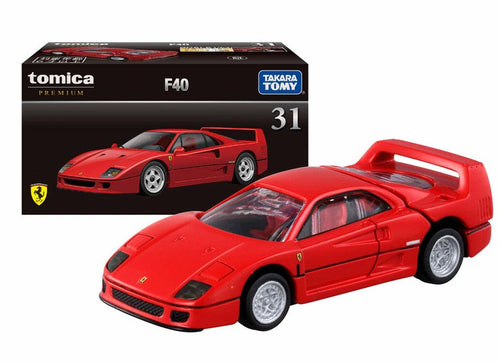 Load image into Gallery viewer, Takara Tomy TOMICA Premium No.31 Ferrari RED F40 1:62 Diecast Toy Car
