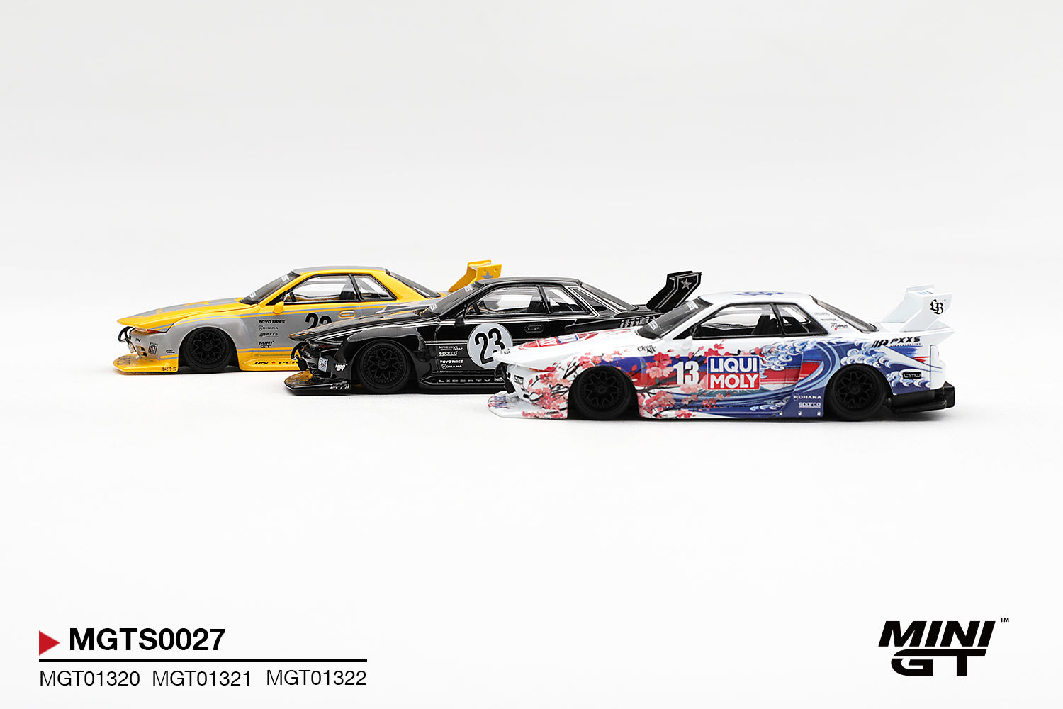 (Pre-order) Mini GT INOZETEK x Liberty Walk R32 Set 2026 Show Edition Car Set