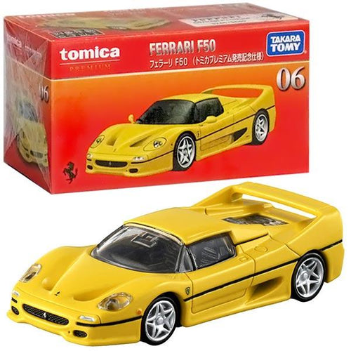 Load image into Gallery viewer, Takara Tomy Tomica Premium Diecast Car - No. 06 Ferarri F50 (1st)
