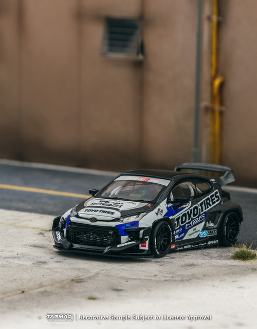 Load image into Gallery viewer, Tarmac Works 1/64 Pandem Toyota GR Yaris TOYO TIRES Diecast Model
