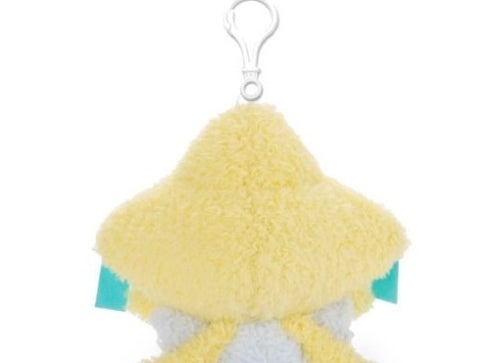Load image into Gallery viewer, Takara Tomy Arts Pokemon Ball Chain Mini Plush Mascot Jirachi 12cm
