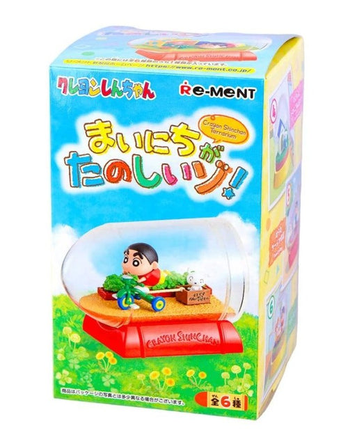 Load image into Gallery viewer, Re-Ment Crayon Shin-chan Terrarium Every Day Is Fun! (Set of 6)
