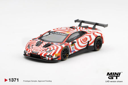 (Pre-order) Mini GT #1371 Lamborghini Huracan GT3 EVO2 #93 Wall Racing 2025 LHD