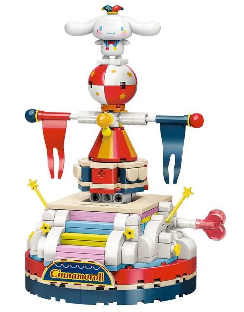 Load image into Gallery viewer, Keeppley Blocks Toy #K20825 Sanrio Series - Cinnamoroll Rolling Globe
