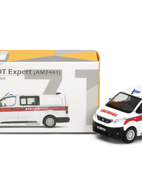 Load image into Gallery viewer, Tiny City 71 Die-cast Model Car - 1:64 Peugeot Expert Police (AM7441)

