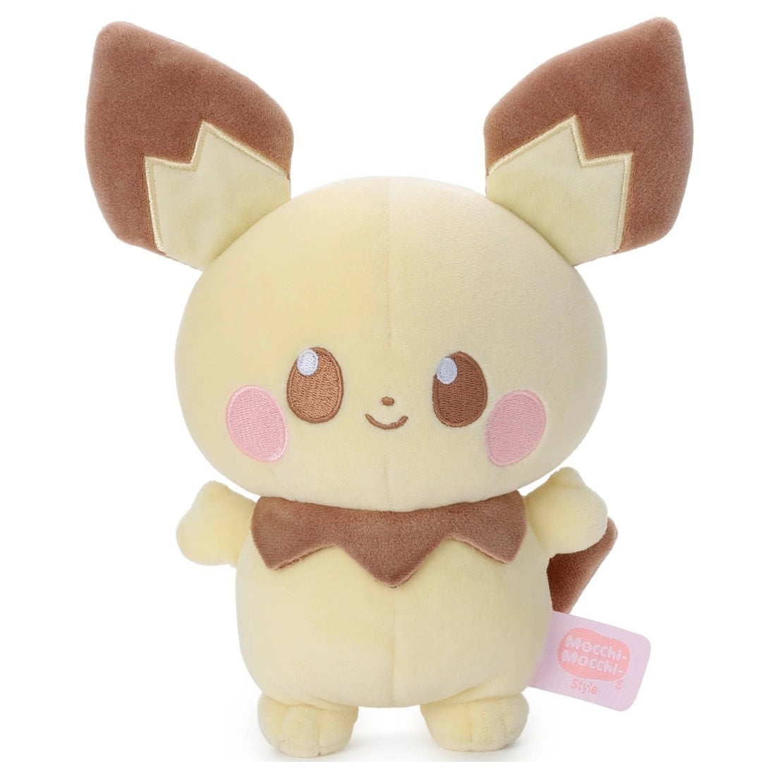 Takara Tomy Arts Pokemon PokePiece Mocchi Mocchi Style Plush Toy Pichu
