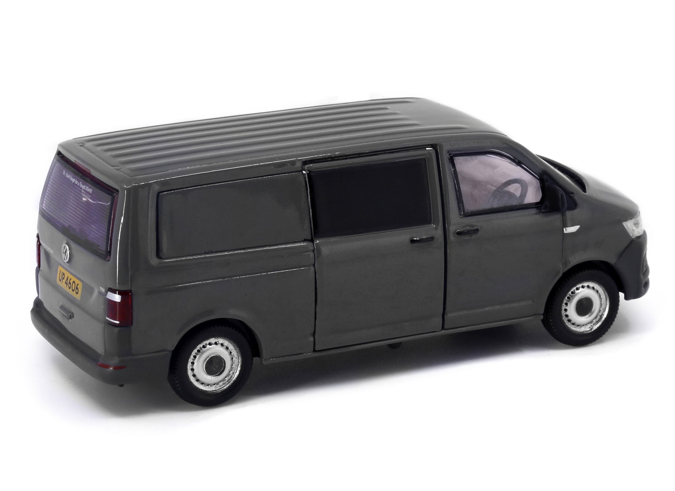 Tiny City 176 Die-cast Model Car - Volkswagen T6 Transporter (Grey)