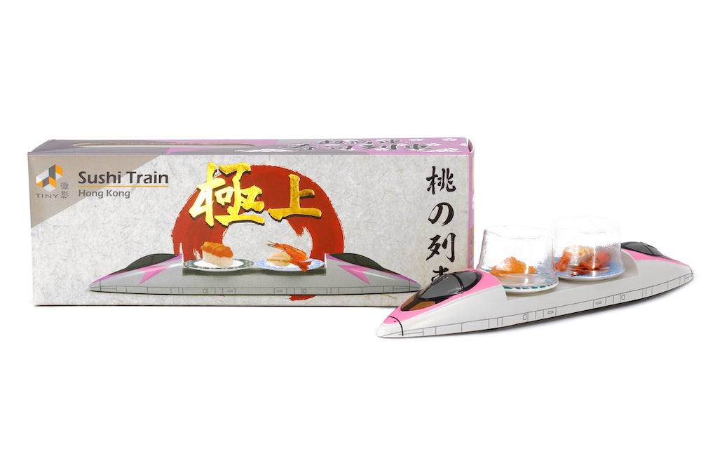 Tiny Die-cast Model Car Scale 1/6 - Gokujo Sushi Train - Pink