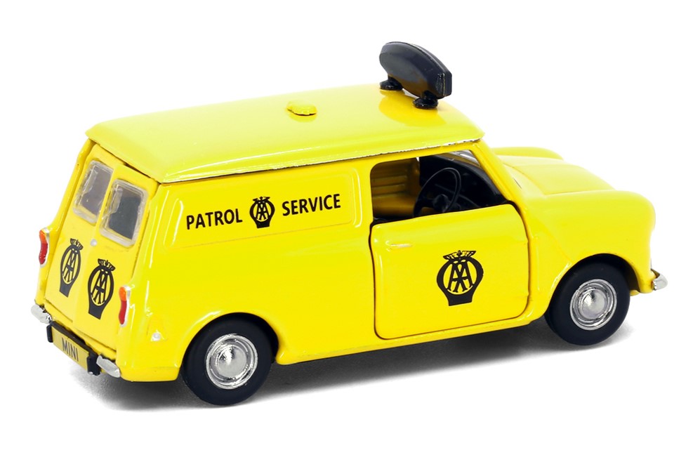 Tiny City Die-cast Model Car - AUSTIN Mini Van AA UK