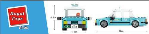 Load image into Gallery viewer, Royal Toys Building Blocks Bricks RT05: Hong Kong Blue Taxi (239 Pcs/Pzs)

