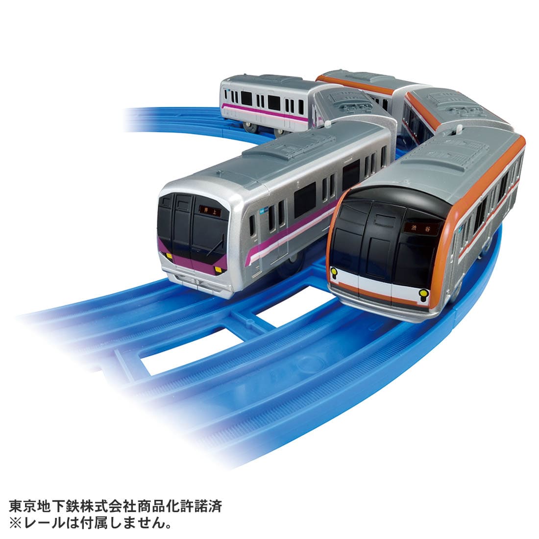 Takara Tomy Plarail Train Hanzomon + Yurakucho + Fukutoshin Line Double Set