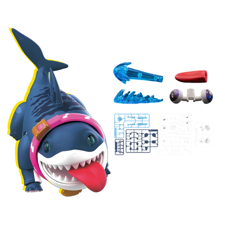 Blokees Marvel Rivals Champion Class Jeff The Land Shark Model Kit Action Figure