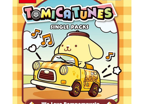 Load image into Gallery viewer, Takara Tomy Dream Tomica Tunes Single Packs Sanrio We Love Pompompurin
