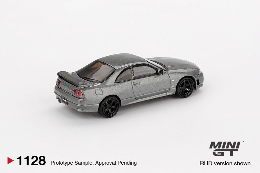 Mini GT #1028 NISSAN Skyline GT-R Dark Metal Gray (NISMO BCNR33 CRS