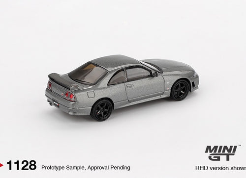 Load image into Gallery viewer, Mini GT #1028 NISSAN Skyline GT-R Dark Metal Gray (NISMO BCNR33 CRS
