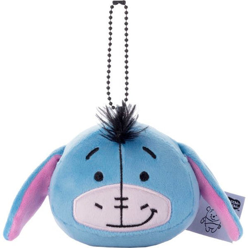 Load image into Gallery viewer, Disney Takara Tomy Winnie the Pooh Mocchi Eyeore Face Shape Mascot Soft Plush
