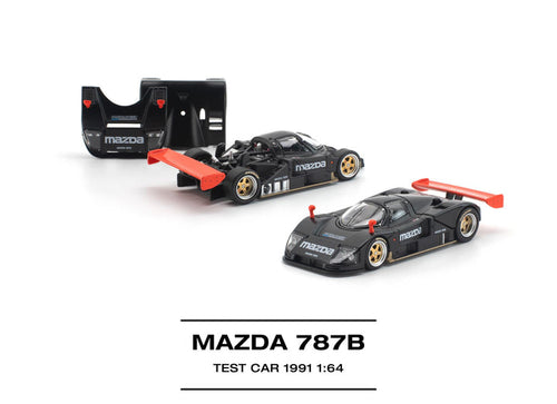 Load image into Gallery viewer, (Pre-order) POP RACE 1/64 MAZDA 787B 1991 TEST CAR Diecast Model Car #PR640313

