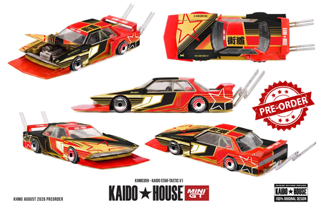 (Pre-order) Mini GT Kaido House #303 KAIDO STAR TASTIC V1 Diecast Model Car