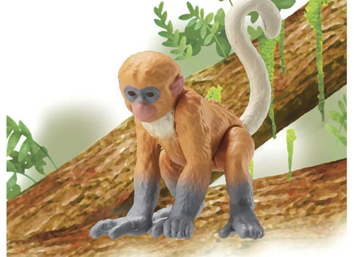 Load image into Gallery viewer, Takara Tomy ANIA animal Action Mini Figure - AC-11 Proboscis Monkey (Child)
