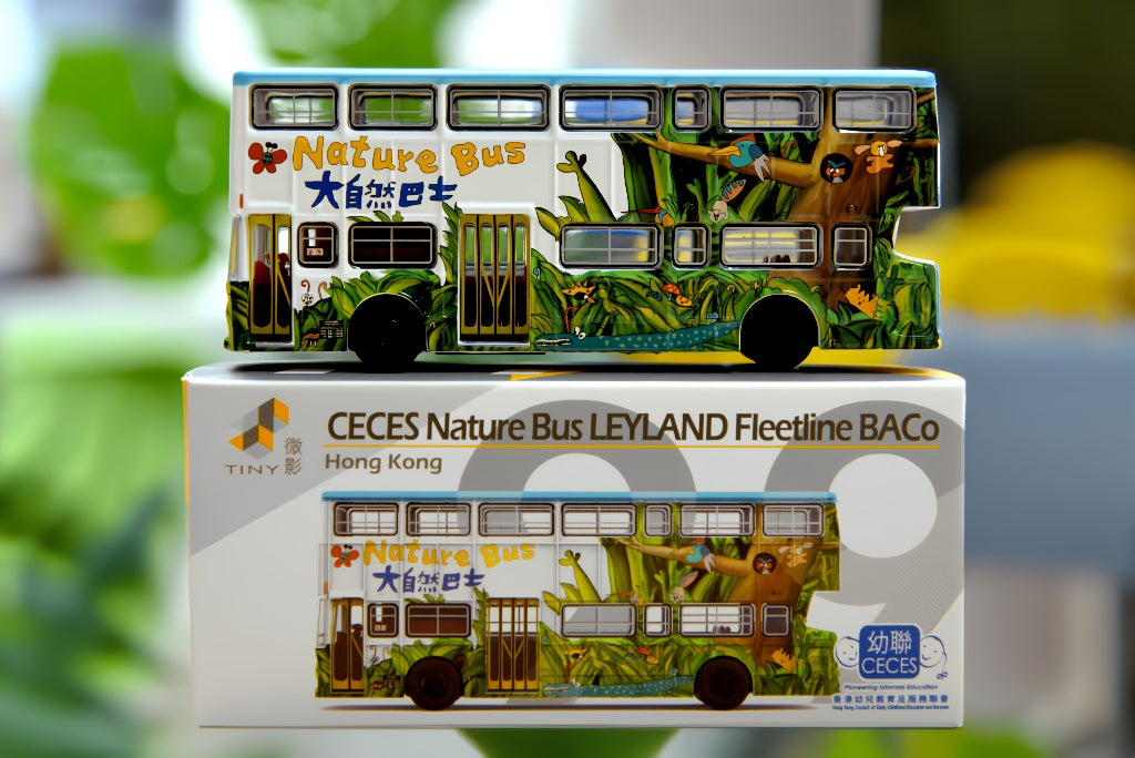 Tiny City 1/110 Leyland Fleetline BACo Nature Bus (FZ2496) Diecast Model Car