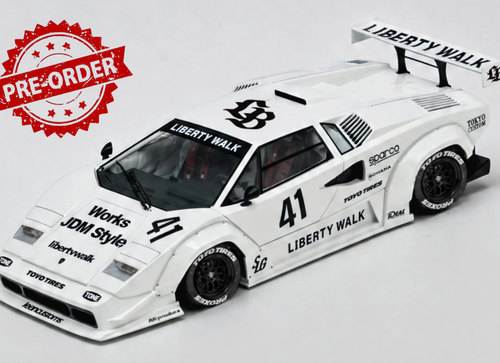 Load image into Gallery viewer, (Pre-order) INNO64 1/64 LIBERTY WALK COUNTACH Diecast Model Car
