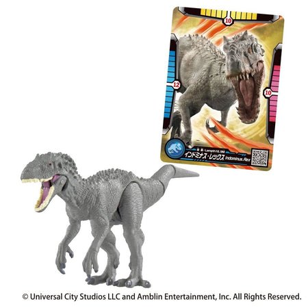Takara Tomy ANIA Animal Jurassic World Indominus Rex Figure with Battle Card