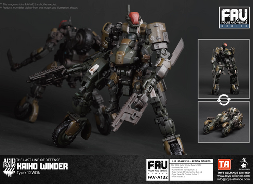 Load image into Gallery viewer, Acid Rain x ToyAllianceF AV-A132 Kaiho Winder Type12WDk ActionFigure
