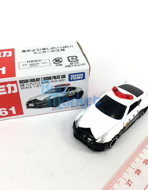 Load image into Gallery viewer, Takara Tomy Tomica #61 Nissan Fairlady Z Nismo Police Car Diecast 1/57 Toy Car
