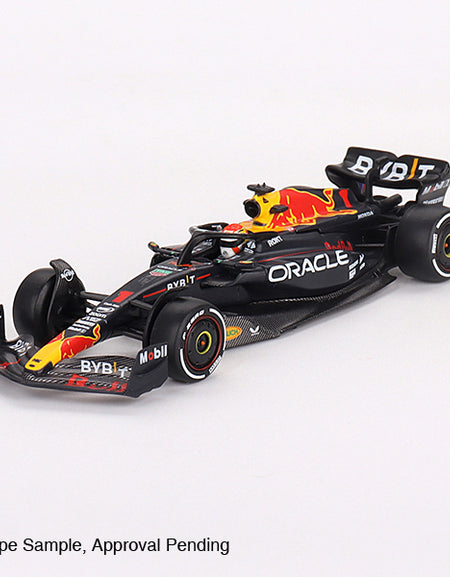 Mini GT #724 Oracle Red Bull Racing RB19 #1 Max Verstappen 2023 F1 MiJo Exclus.