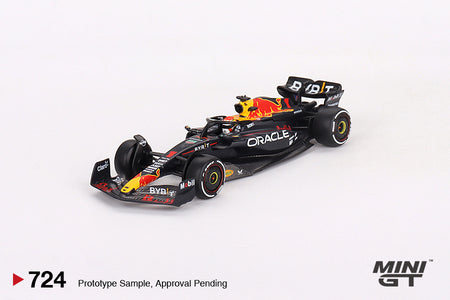 Mini GT #724 Oracle Red Bull Racing RB19 #1 Max Verstappen 2023 F1 MiJo Exclus.