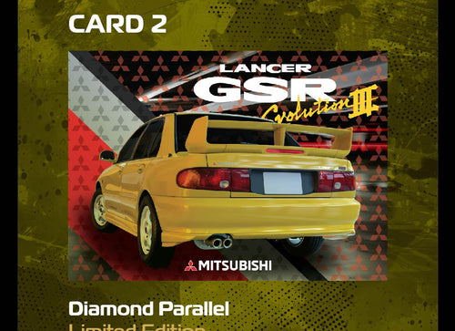 Load image into Gallery viewer, Tarmac Works 1/64 Mitsubishi Lancer GSR Evolution III Yellow Model
