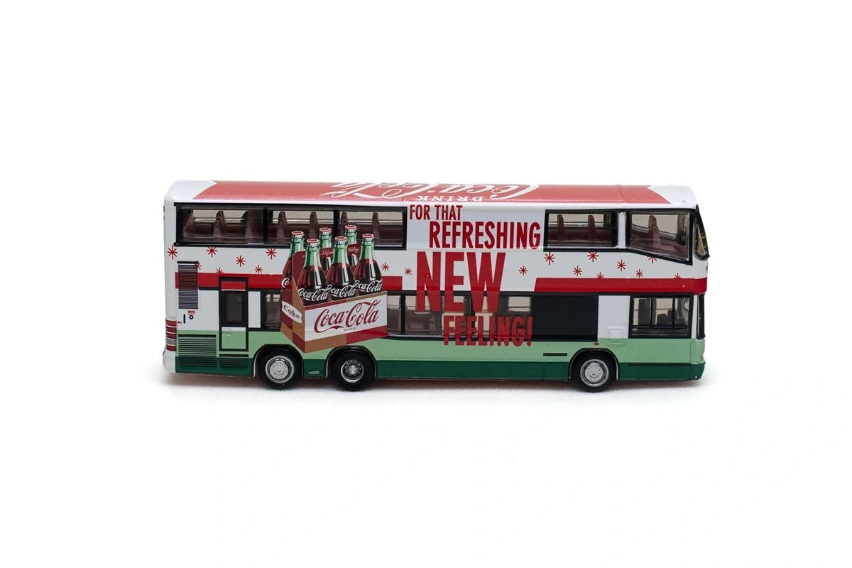 Tiny City Die-cast Model Car 1/110 Centroliner Bus Coca-Cola