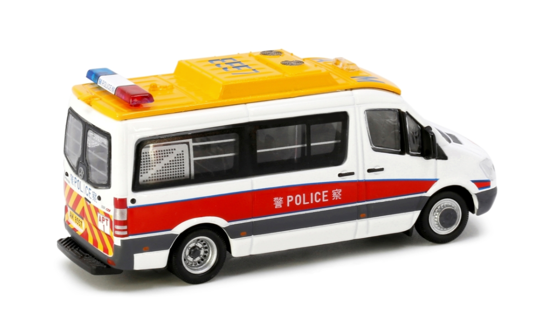 Tiny City 97 Die-cast Model Car - Mercedes-Benz Sprinter Police APT (AM8557)