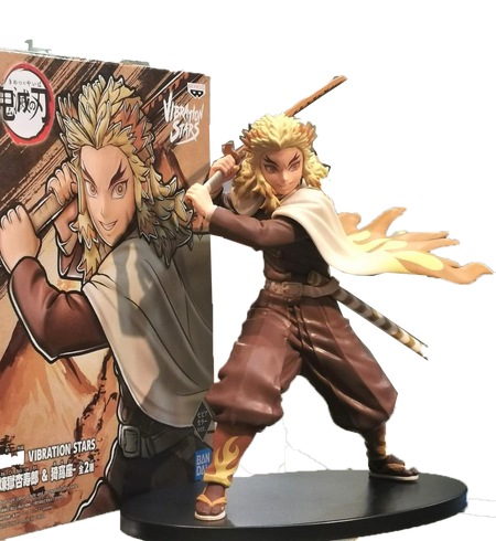 Banpresto Vibration Stars -Demon Slayer: Kimetsu no Yaiba Rengoku Kyojuro Figure