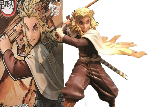 Load image into Gallery viewer, Banpresto Vibration Stars -Demon Slayer: Kimetsu no Yaiba Rengoku Kyojuro Figure
