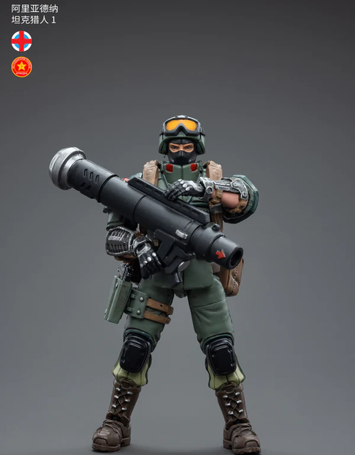 Load image into Gallery viewer, JOYTOY x Corvus Belli Infinity 1:18 Ariadna Tankhunter Regiment 1 Action Figure
