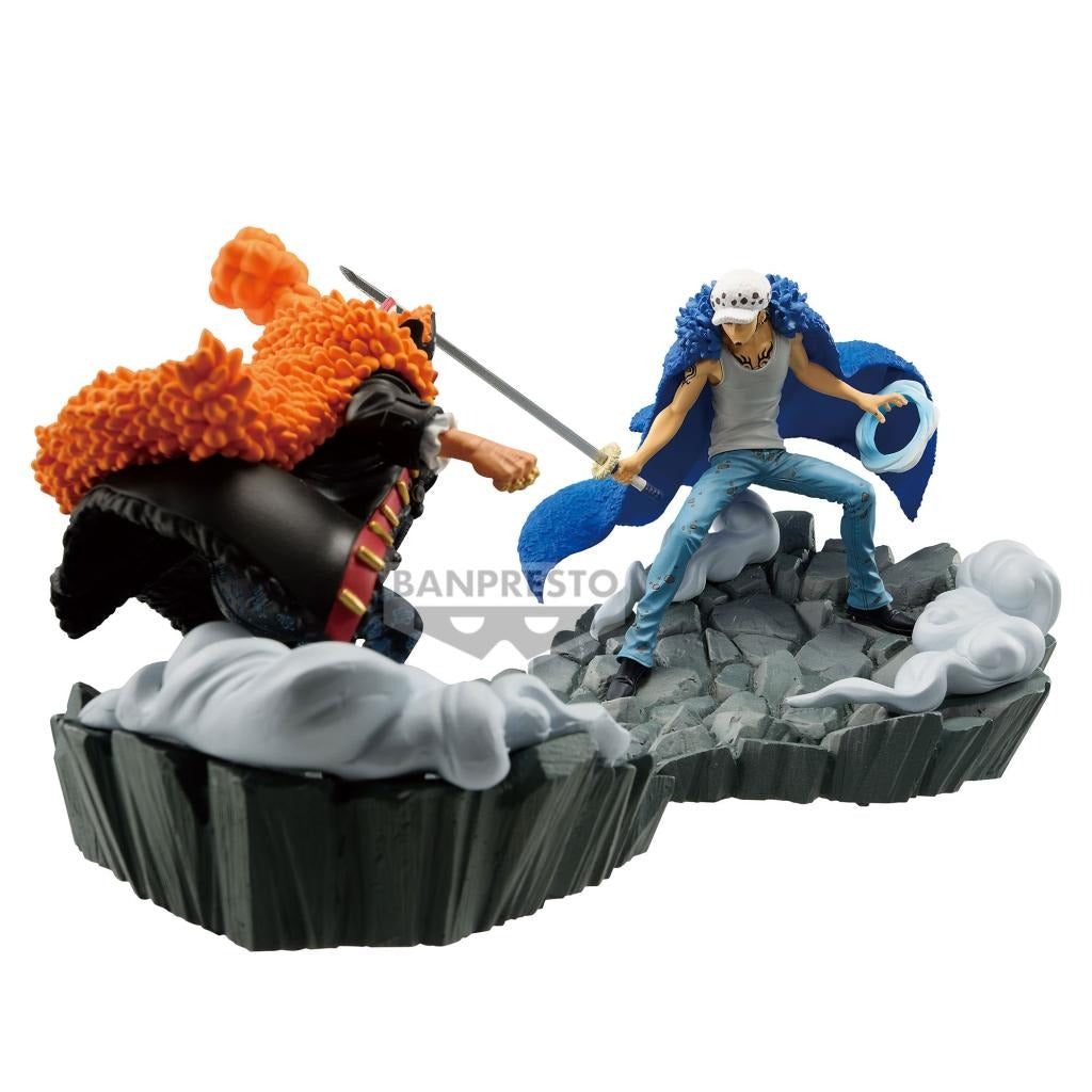 Banpresto ONE PIECE SENKOZEKKEI TRAFALGAR.LAW MARSHALL.D.TEACH 2x Full Set