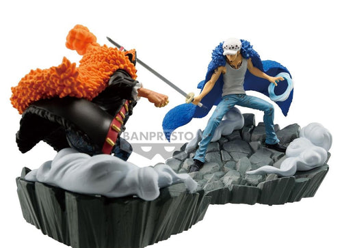Load image into Gallery viewer, Banpresto ONE PIECE SENKOZEKKEI TRAFALGAR.LAW MARSHALL.D.TEACH 2x Full Set
