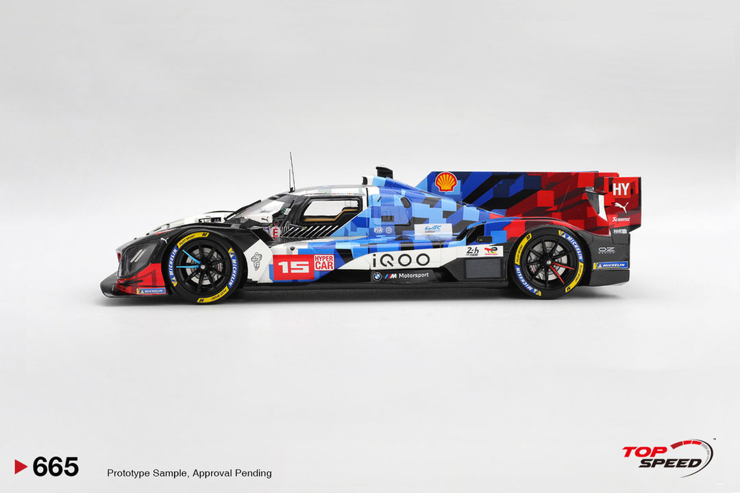 (Pre-order)Top Speed 1/18 BMW M Hybrid V8 #15 BMW M TEAM WRT 2025 Le Mans 24 Hrs