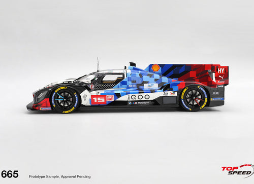 Load image into Gallery viewer, (Pre-order)Top Speed 1/18 BMW M Hybrid V8 #15 BMW M TEAM WRT 2025 Le Mans 24 Hrs
