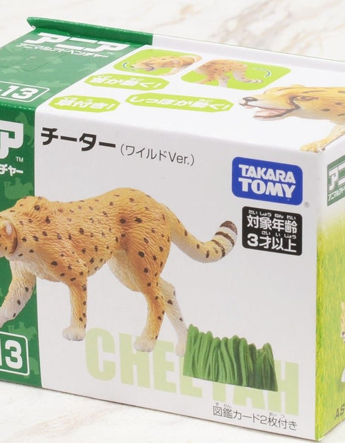 Load image into Gallery viewer, Takara Tomy ANIA Animal AS-13 Cheetah (Wild ver.) Mini Action Figure Toy Japan
