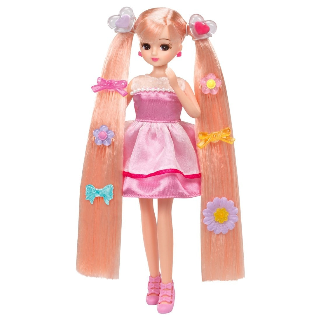 Takara Tomy Licca LD-06 Long Hair Licca EX Licca-chan Doll Set