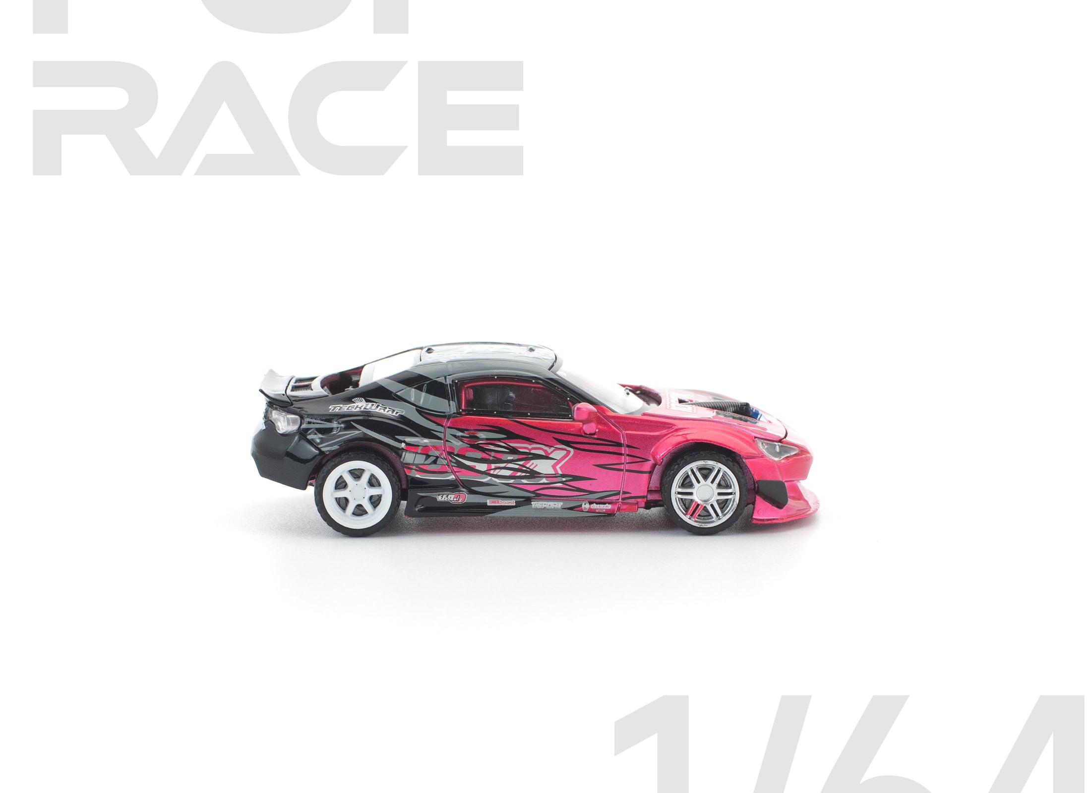 (Pre-order) POPRACE 1/64 1087x GT86 Team Diecast Mdoel Car
