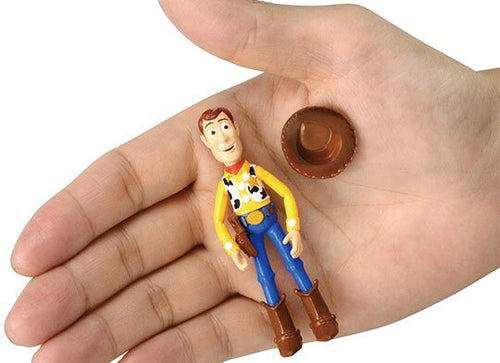 Load image into Gallery viewer, Takara Tomy Tomica Disney Pixar Toy Story Metacolle Woody Palm Size Mini Figure
