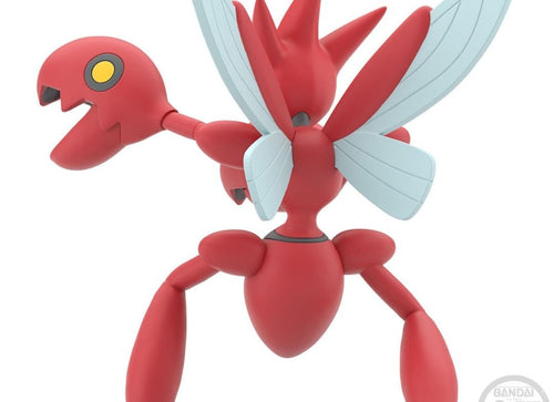 Load image into Gallery viewer, Bandai Pokemon scale world johto region bugsy &amp; scizor w/o gum
