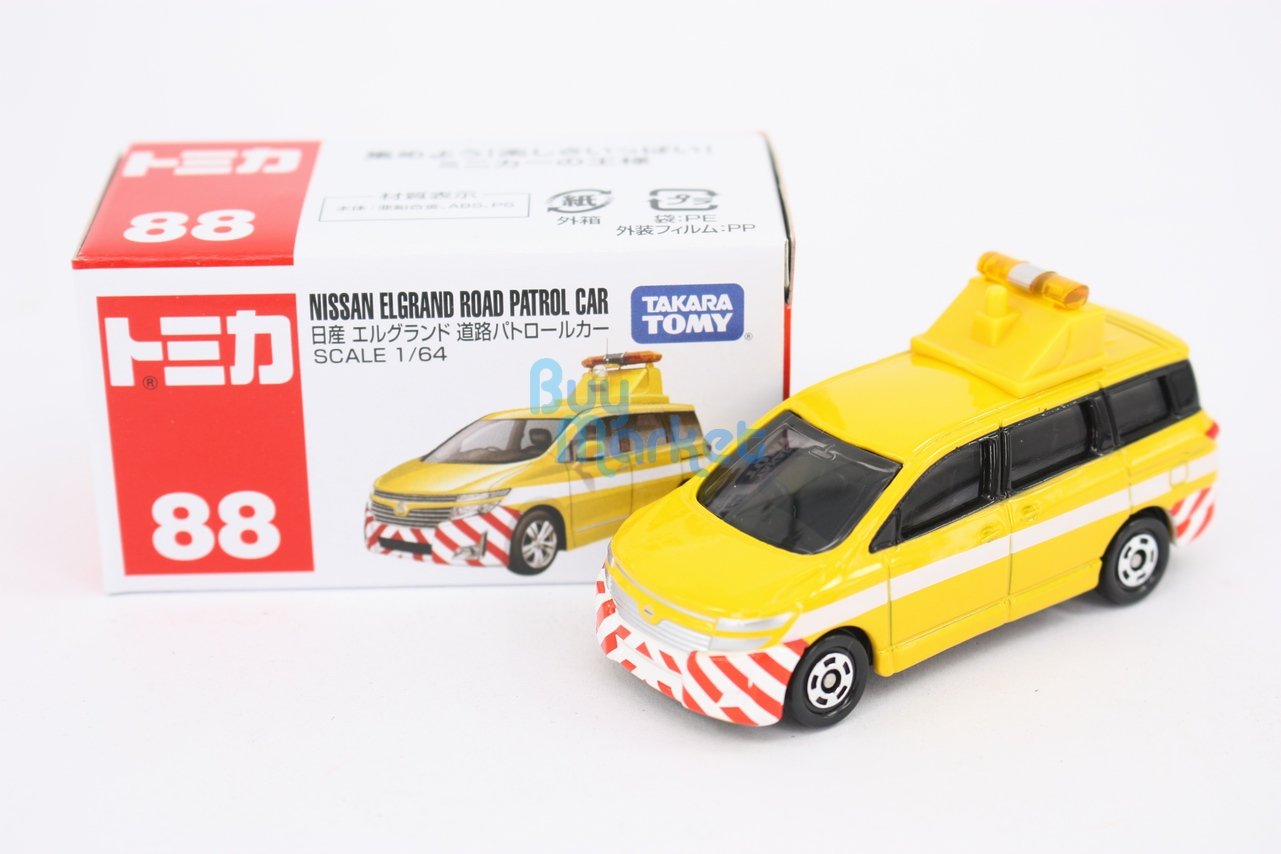 Takara Tomica Tomy #88 NISSAN ELGRAND Road Patrol Scale 1/64 Diecast Toy Car